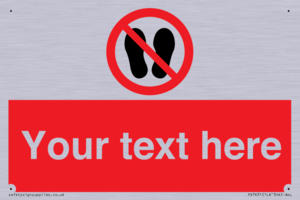 Custom prohibition do not stand here